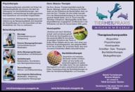 Vorderseite Flyer Tierheilpraxis Mgerle